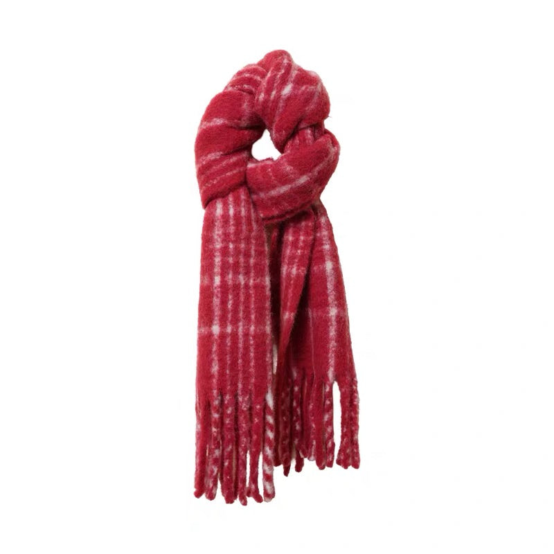 Checked Scarf