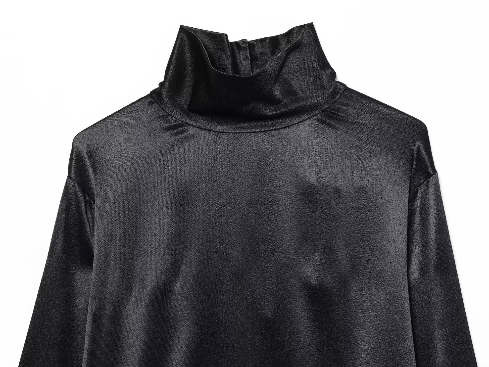 Long Sleeves Maxi Blouse with Slit