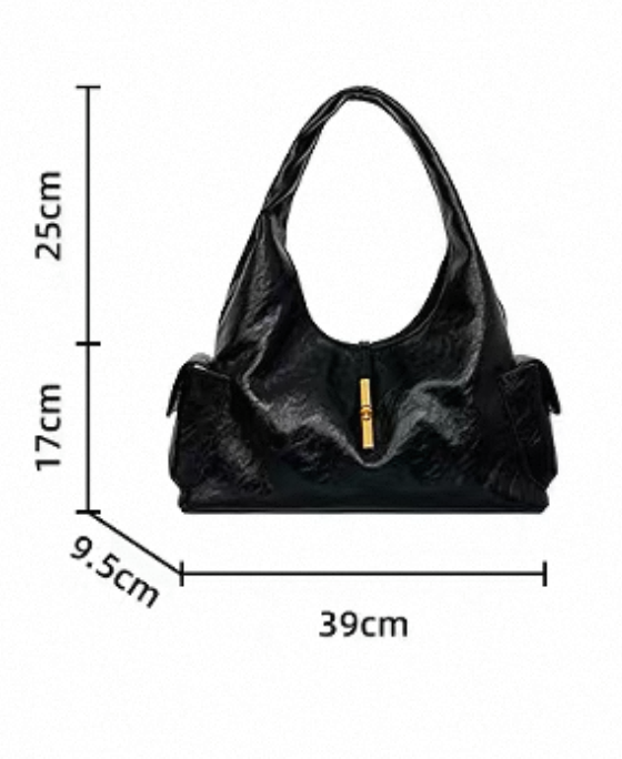 The Slouch Utility Bag in Black