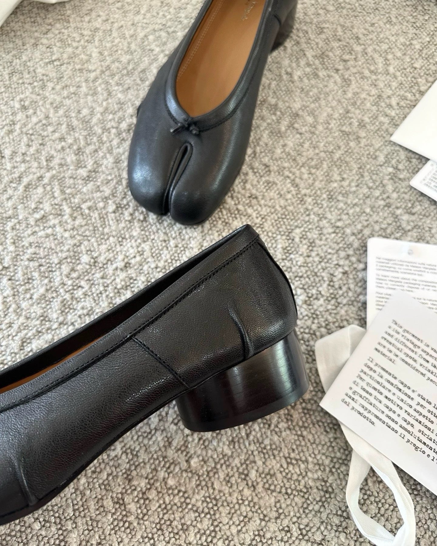 Tabi Block Heels the new version (Immediate)