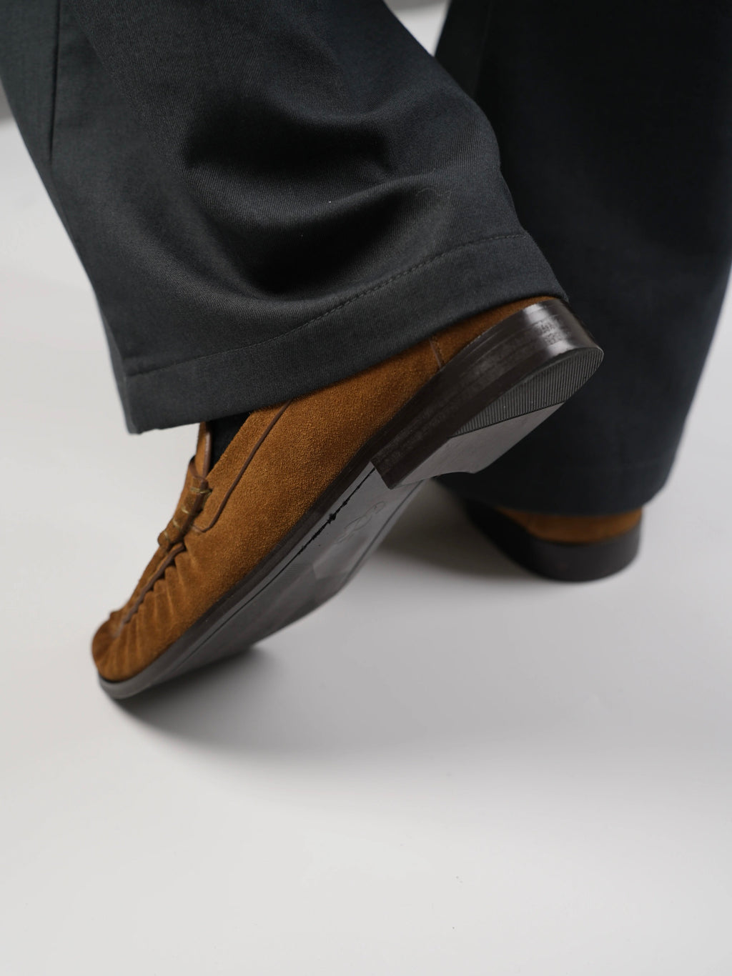 Penny Loafers in Camel Brown