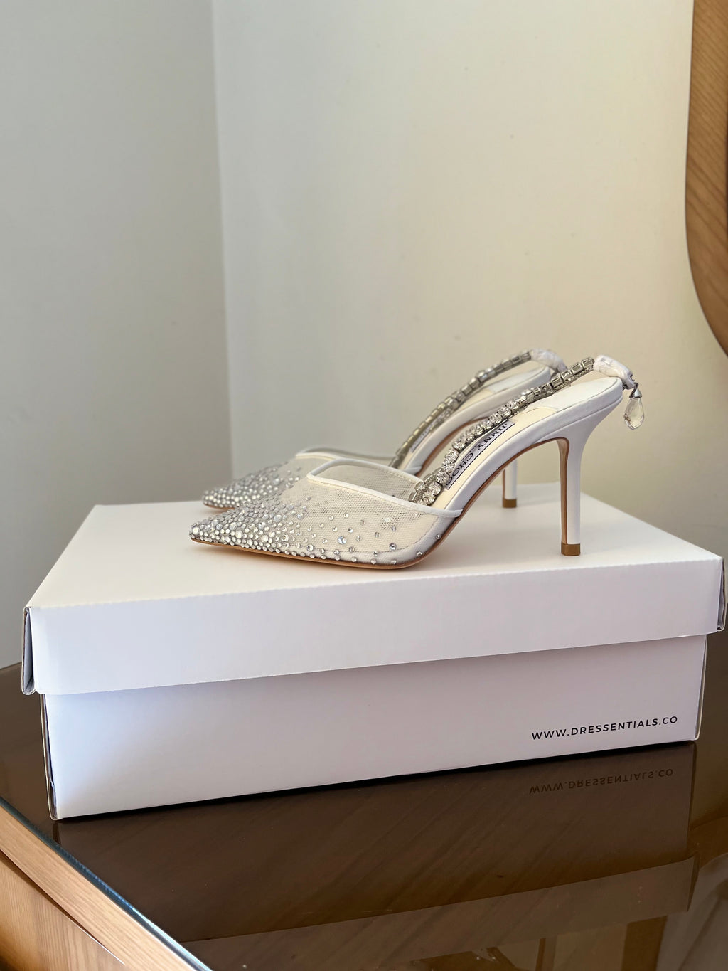 Bridal Heels with Crystals (Immediate)