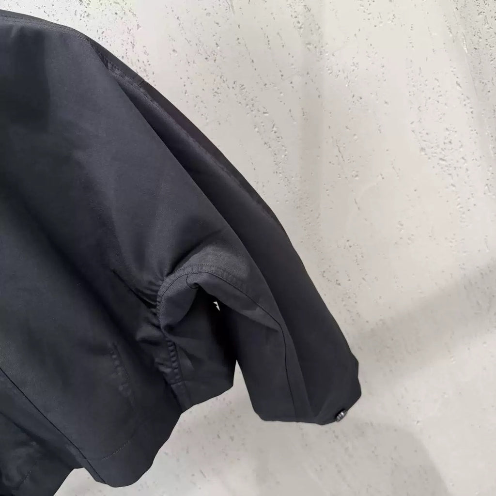 The Woven Collar Cropped Jacket