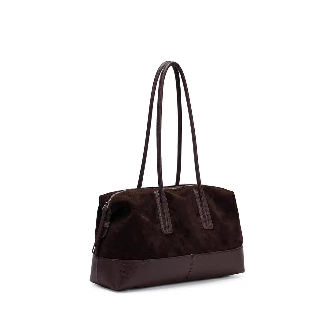 The Carryall Tote in Chocolate Brown