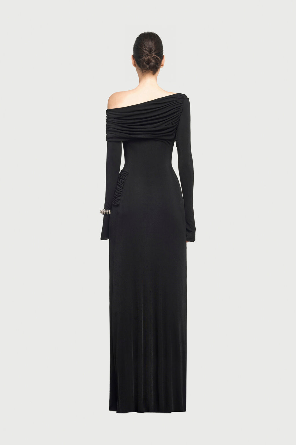 Off-shoulder Maxi Dress