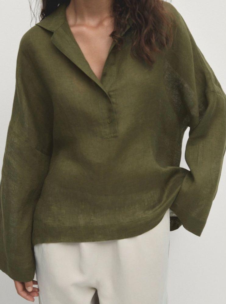 Massimo Dutti Linen Shirt