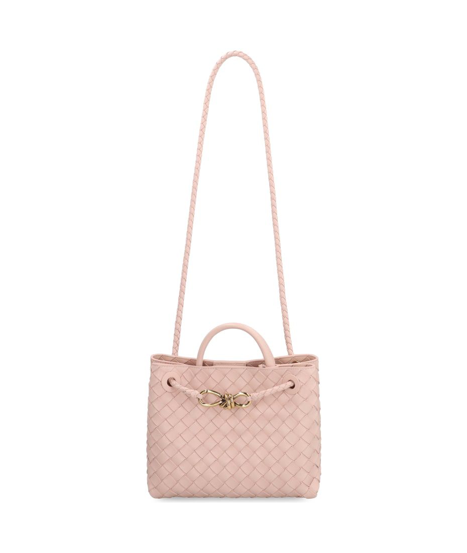 Bottega Veneta Small Andiamo Bag- Pink